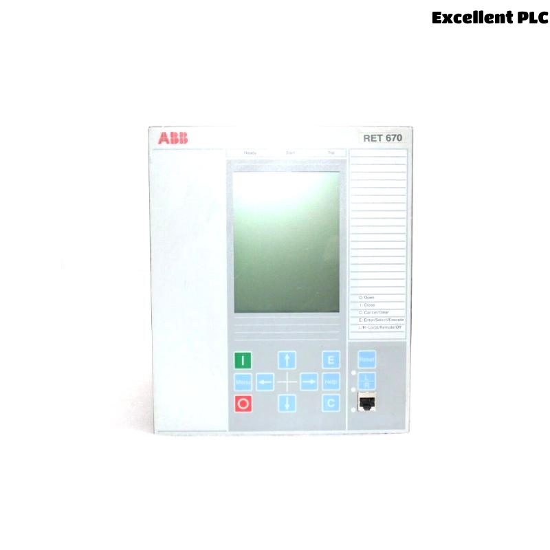ABB RET670 1MRK002816-AA Transformer Protection Relay