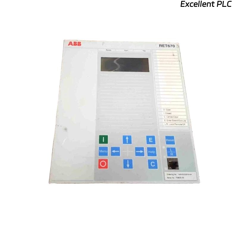 ABB RET670 1MRK004816-AB Transformer Protection Relay