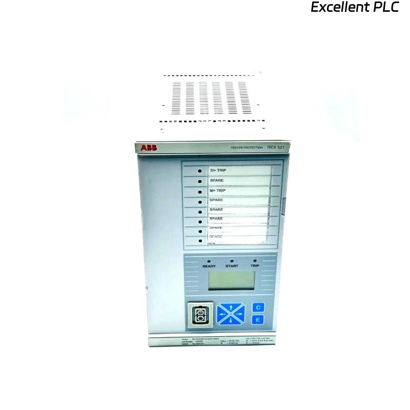 ABB REX521 REX521GHHPSH04G Feeder Protection Relay