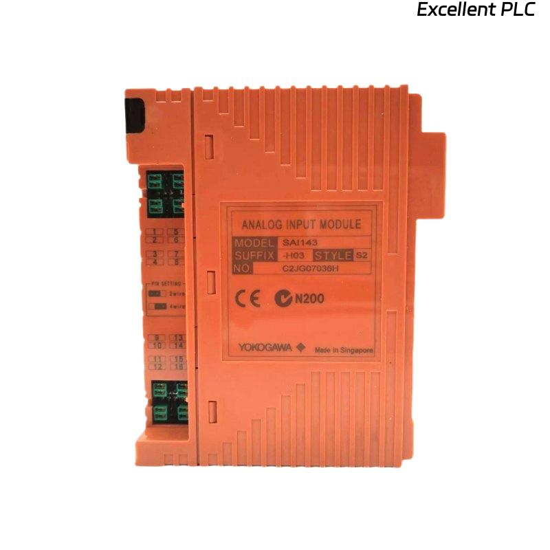 Yokogawa SAI143-H03/A4D00 Analog Input Module