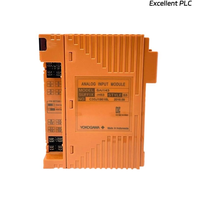 Yokogawa SAI143-H53 S3 Analog Input Module