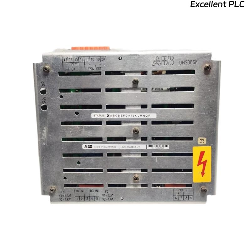 ABB UNS0868B-P UNS 0868B-P,V2 3BHE013940R0002 Power Supply Module