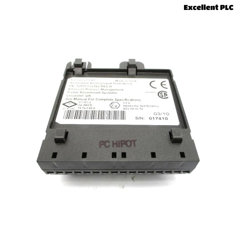 Emerson VE4033S2B KJ3222X1-EA1 Redundant AI Terminal Block