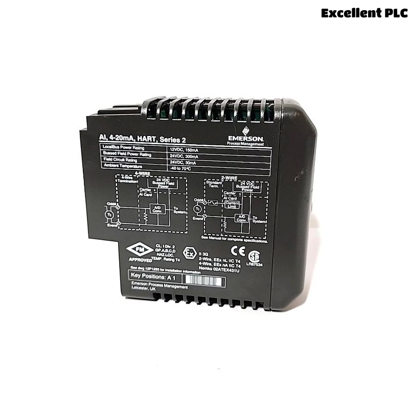 Emerson VE4033S2B1 DeltaV Redundant Analog Input Card