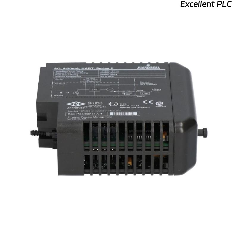 Emerson VE4033S2B1 KJ3222X1-BA1 DeltaV Analog Input Card