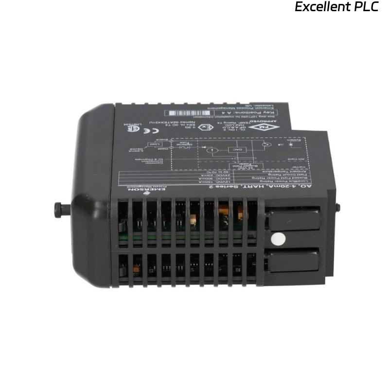 Emerson VE4035S2B1 KJ3221X1-BA1+KJ3221X1-EA1 DeltaV Analog Output Module+Terminal Block
