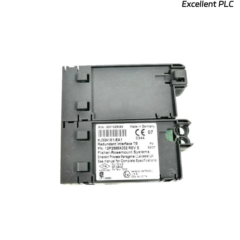 Emerson VE4036P2 KJ3241X1-EA1 Red Interface Terminal Block