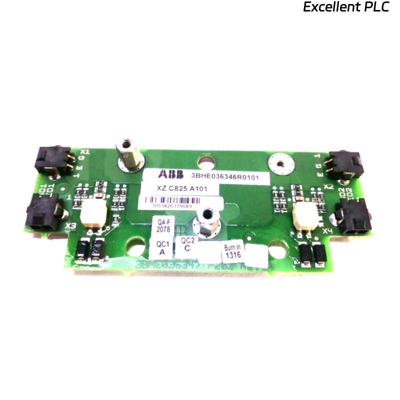 ABB XZ C825 A101 3BHE036346R0101 PC Board