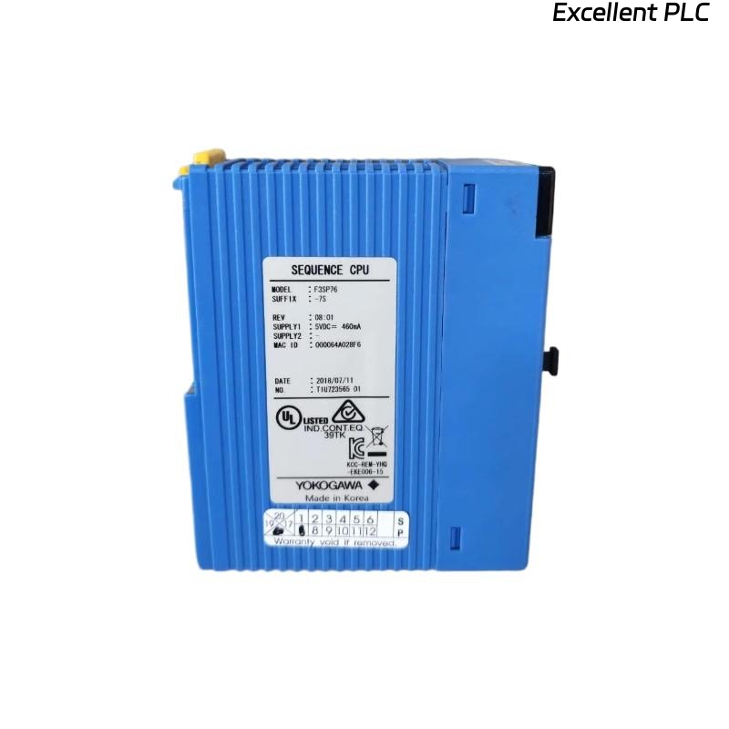Yokogawa F3SP76-7S Sequence CPU Module