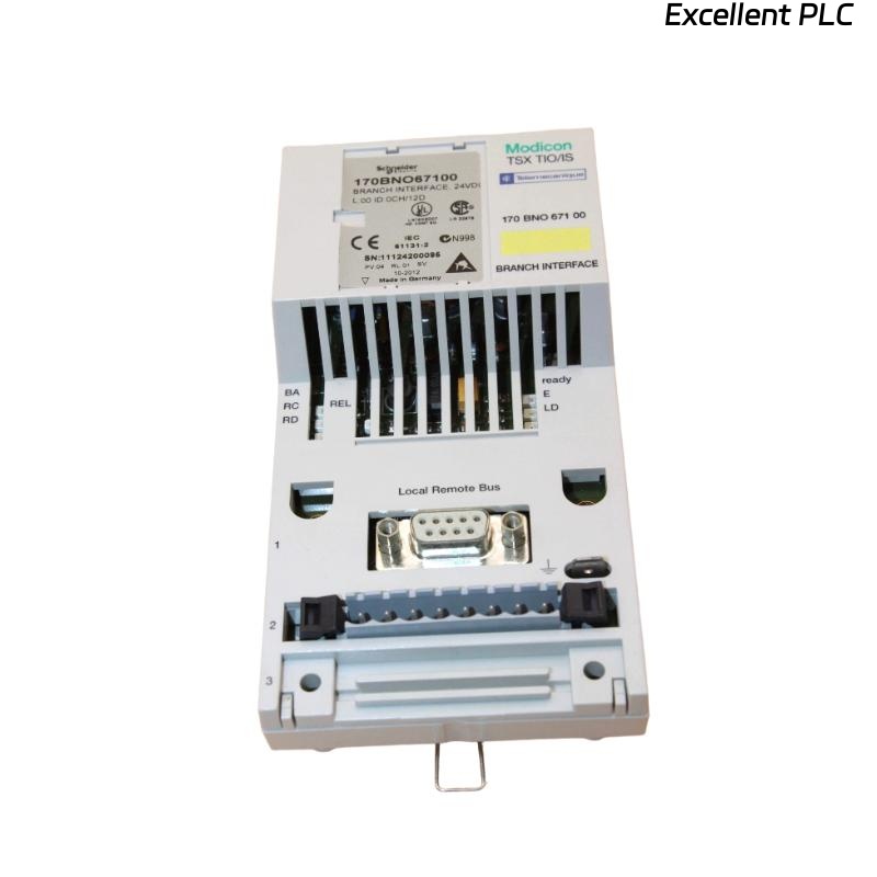 Schneider 170BNO67100 Branch Interface