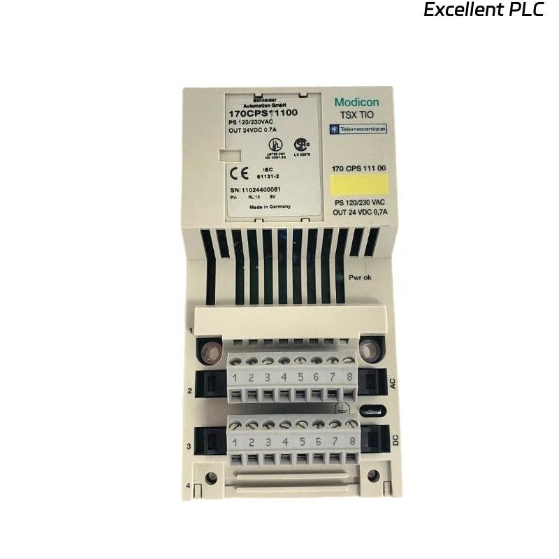 Schneider 170CPS11100 M1 Processor Adaptors Power