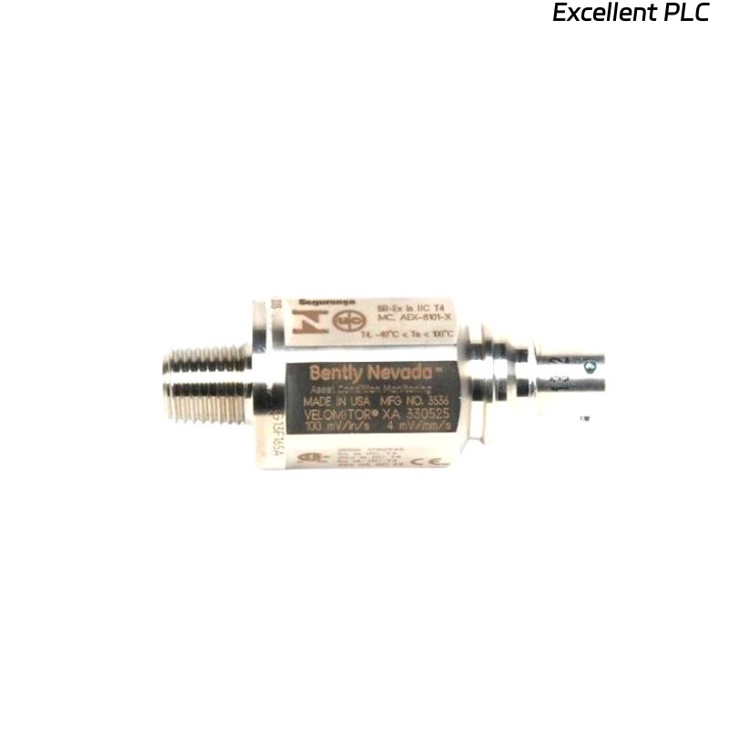 Bently Nevada 330525-02-00 Velomitor XA Piezo-Velocity Sensor