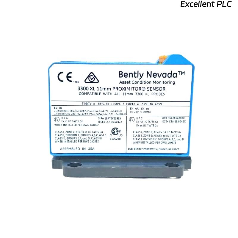 Bently Nevada 330780-91-RU 3300 XL 11 mm Front Sensor
