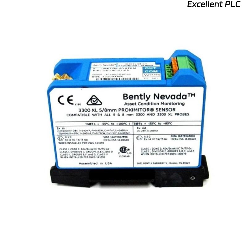 Bently Nevada 330780-X0-00 3300 XL 11 mm Front Sensor