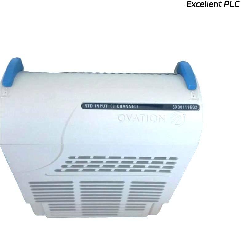 OVATION 5X00119G02 RTD Input 8 Channel Module