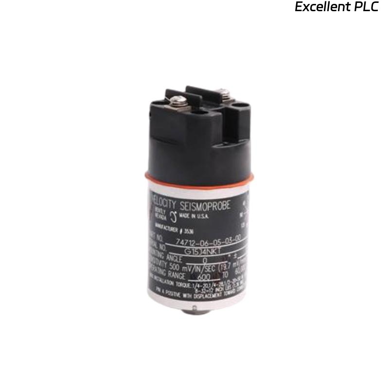 Bently Nevada 74712-01-02-02-00 Seismoprobe Velocity Transducers