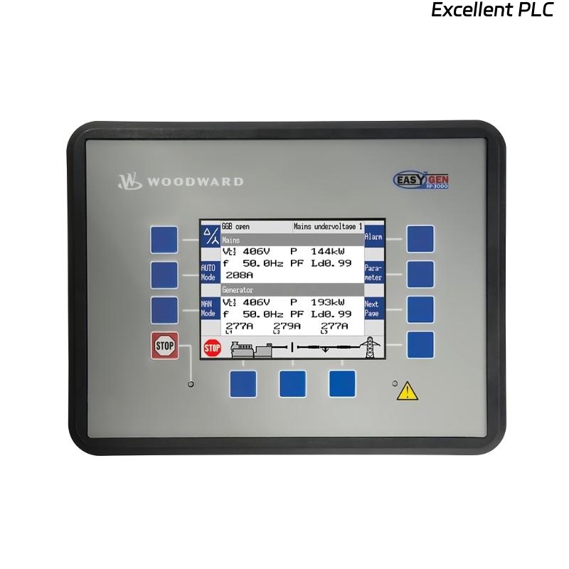 Woodward 8446-1048 Remote Control And Annunciation Panel
