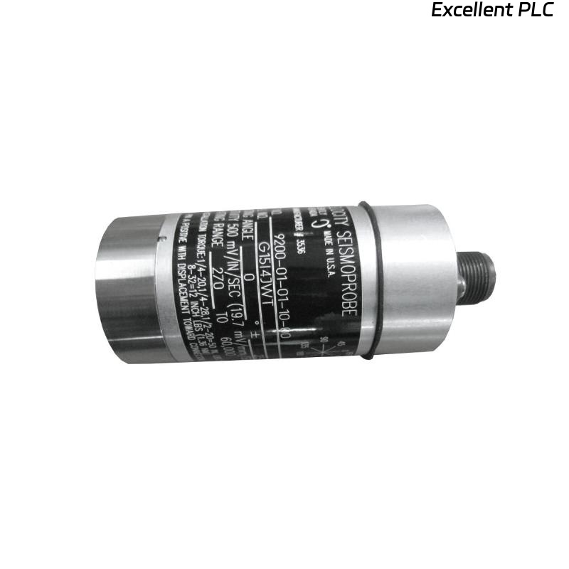 Bently Nevada 9200-02-01-10-00 Dual-line Velocity Seismic Sensor