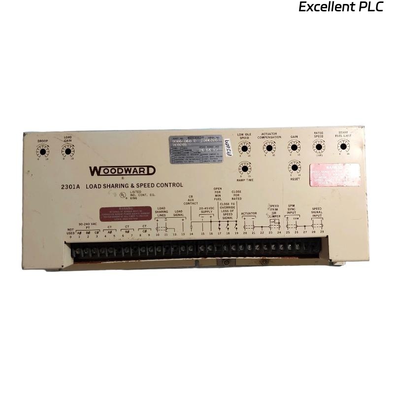 Woodward 9905-068 2301A Load Sharing and Speed Control