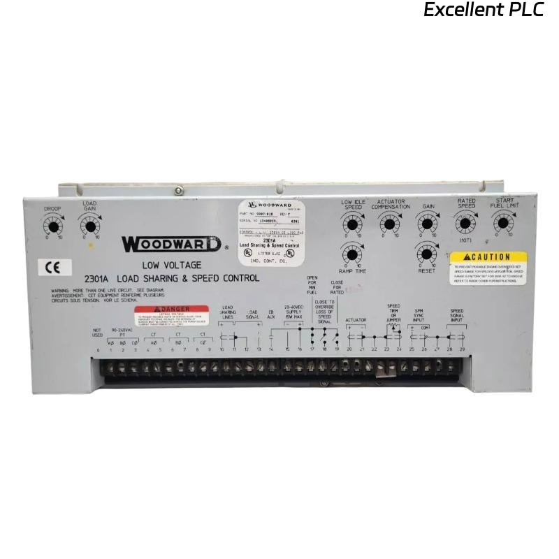 Woodward 9907-018 Low Voltage Load Sharing And Speed ​​Controller