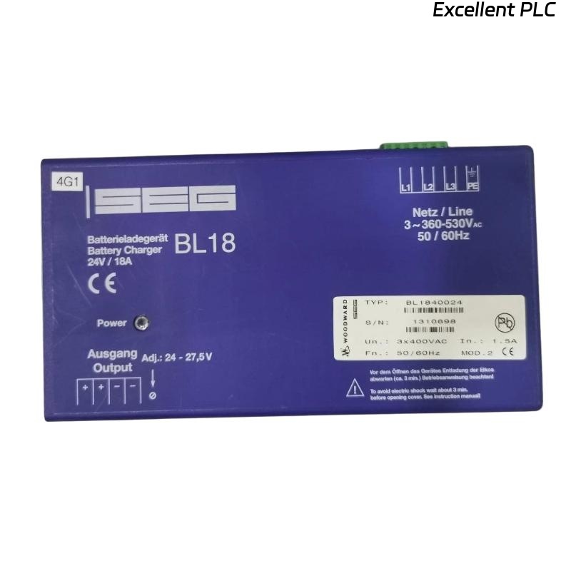 Woodward BL1840024 Battery Charger