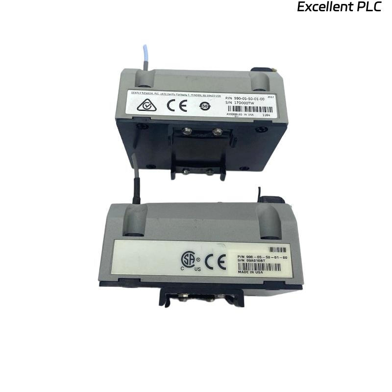 Bently Nevada 990-08-XX-01-05 MOD:165353-01 Vibration Transmitter
