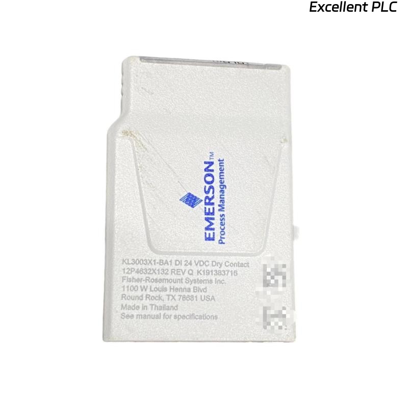 Emerson KL3003X1-BAI DI 24 VDC Dry Contact I/O Card