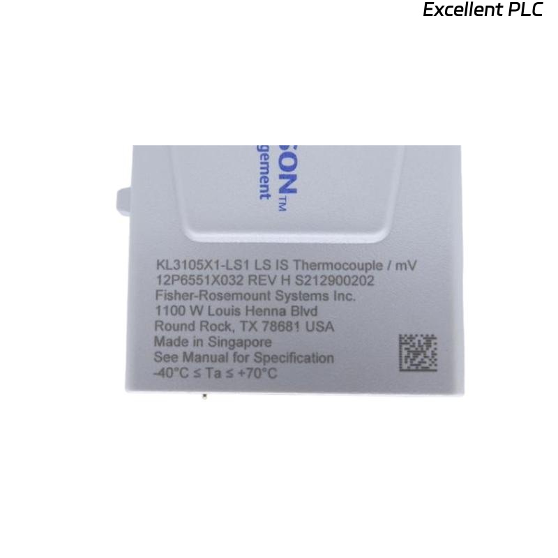 Emerson KL3105X1-LS1 IS Thermocouple/mV CHARM