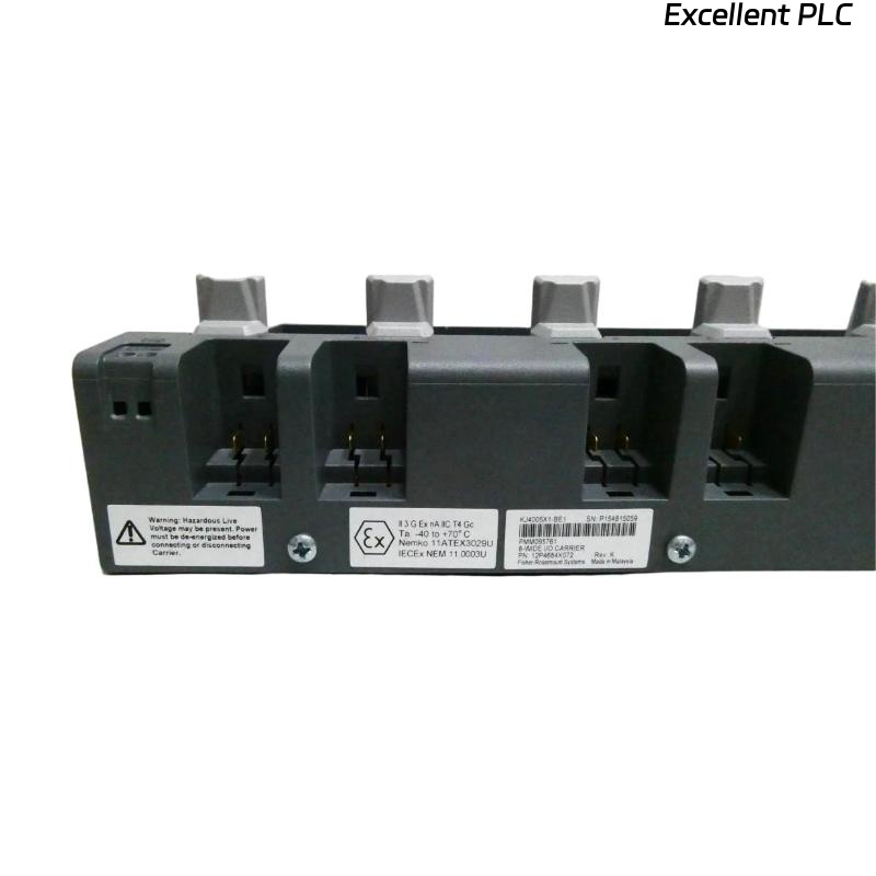 Emerson SE4050E0C0 8-Wide I/O Interface Chassis