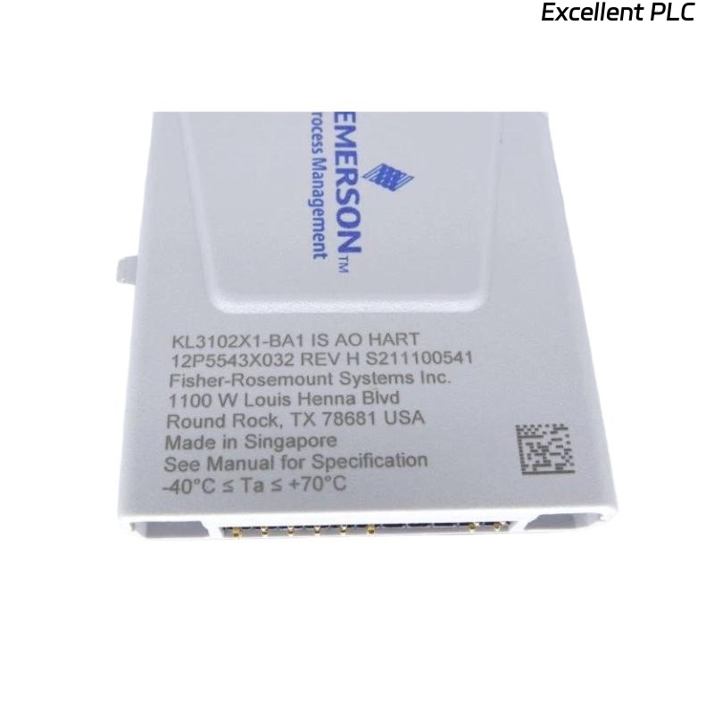 Emerson SE4308T01 KL3102X1-BA1 Analog Output Module