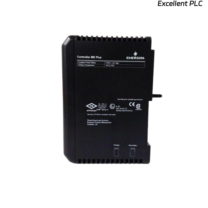 Emerson VE4001S2T2B3 KJ3201X1-BA1 + KJ4001X1-CE1 Input Module with Terminal Blocks