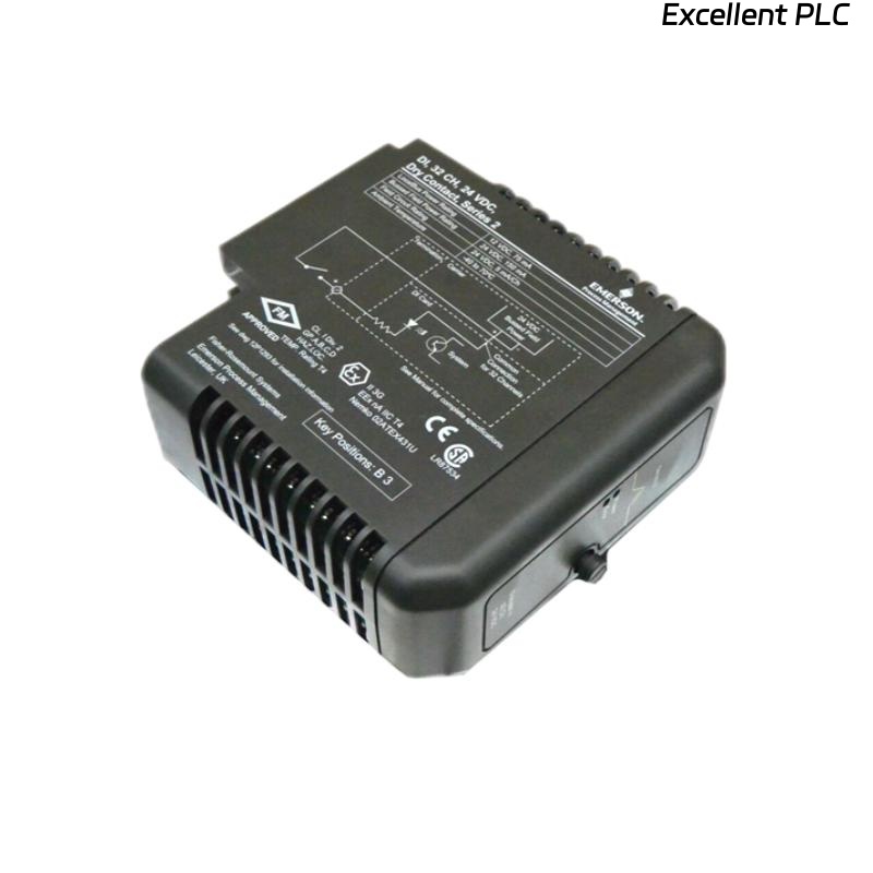 Emerson VE4001S2T2B4 KJ3203X1-BA1 12P3270X022 Input Module with Terminal Blocks