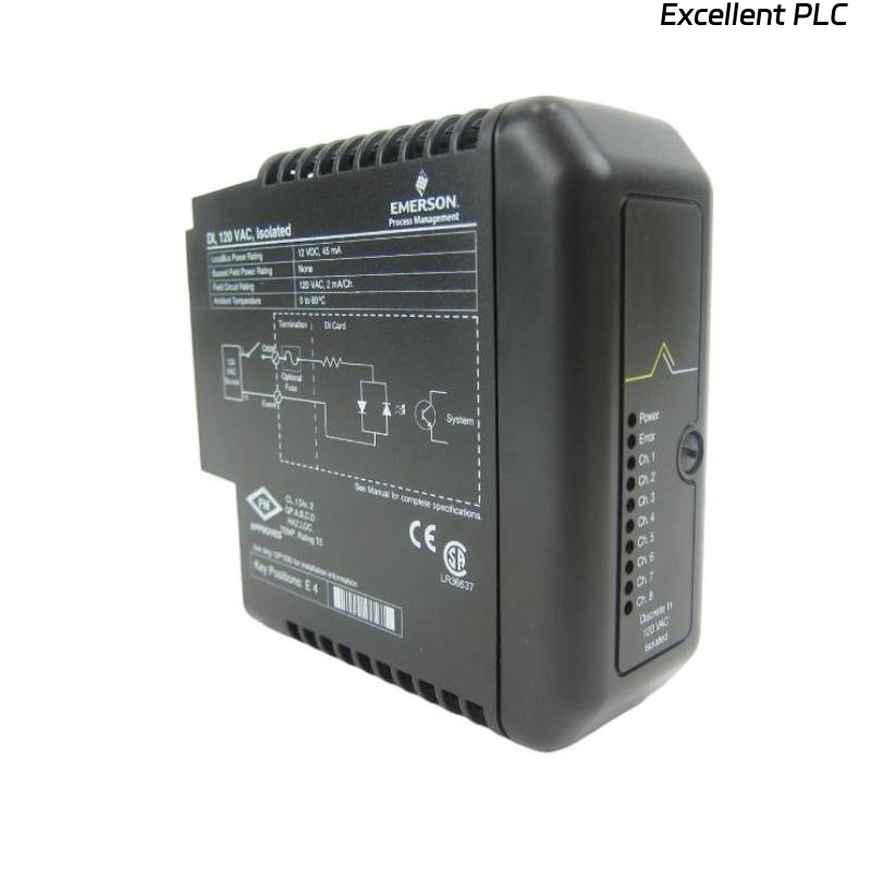 Emerson VE4001S2T2B6 Discrete Input Card