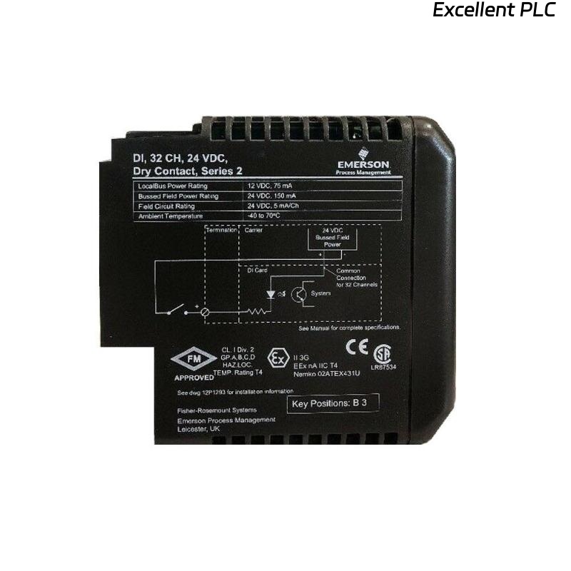 Emerson VE4001S4T1B2 Discrete Input Card