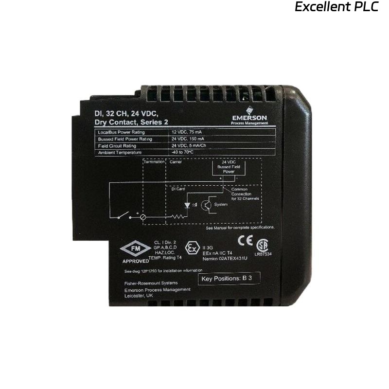 Emerson VE4001S4T2B1 Discrete Input Card