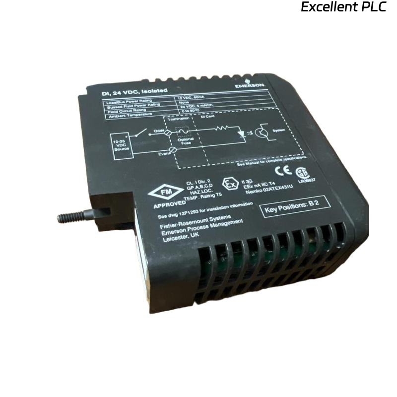 Emerson VE4001S5T2B4 Event Sequencer Input Card