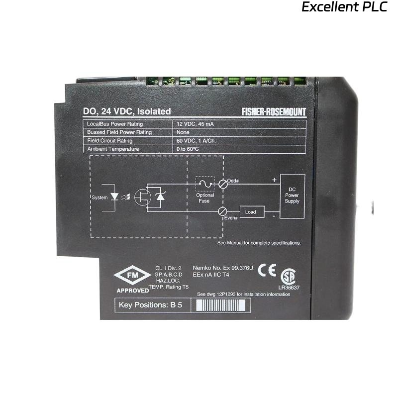 Emerson VE4002S1T1B2 Discrete Output Card