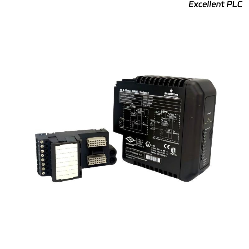 Emerson VE4002S1T1B2 KJ3001X1-BG1 + KJ4001X1-CB1 Output Module with Terminal Blocks