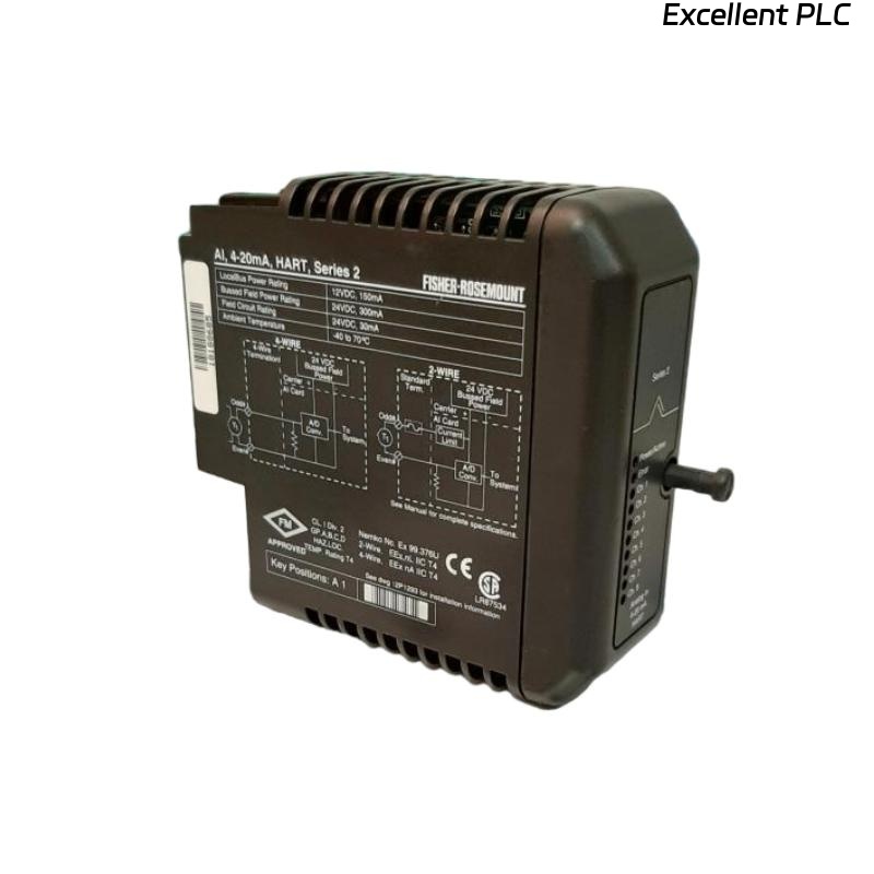 Emerson VE4003S2B1 KJ3222X1-BA1 + KJ4001X1-CA1 Input Module with Terminal Blocks
