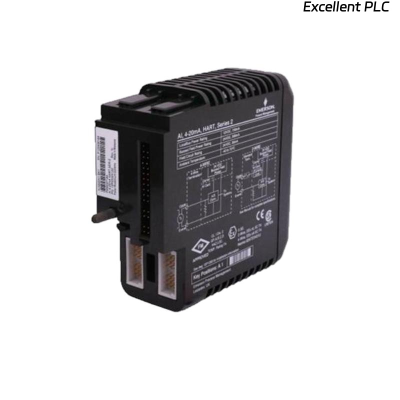 Emerson VE4003S2B1 KJ3222X1-BA1 + KJ4001X1-CA1 Input Module with Terminal Blocks