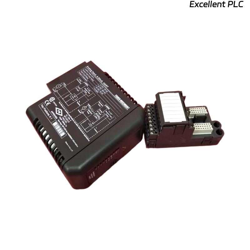Emerson VE4003S2B1 KJ3222X1-BA1 + KJ4001X1-CA1 Input Module with Terminal Blocks