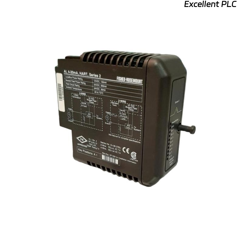 Emerson VE4003S2B4 KJ3222X1-BA1 + KJ4001X1-CE1 Input Module with Terminal Block