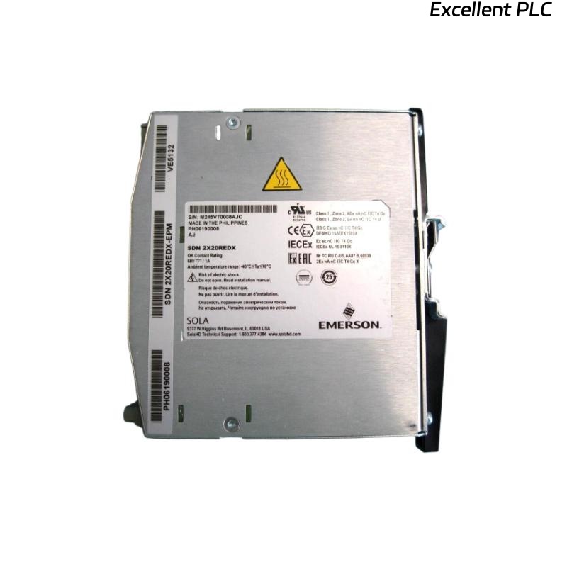 Emerson VE5128 Bulk Power Supply
