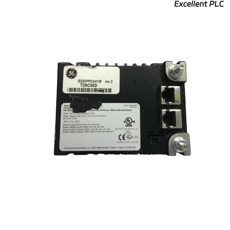 GE IS220PPDAH1B Power Distribution Module