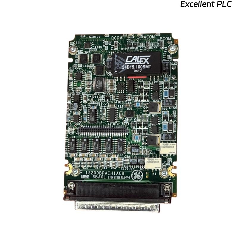 GE IS200BPAIH1ACB Analog I/O Processor Board