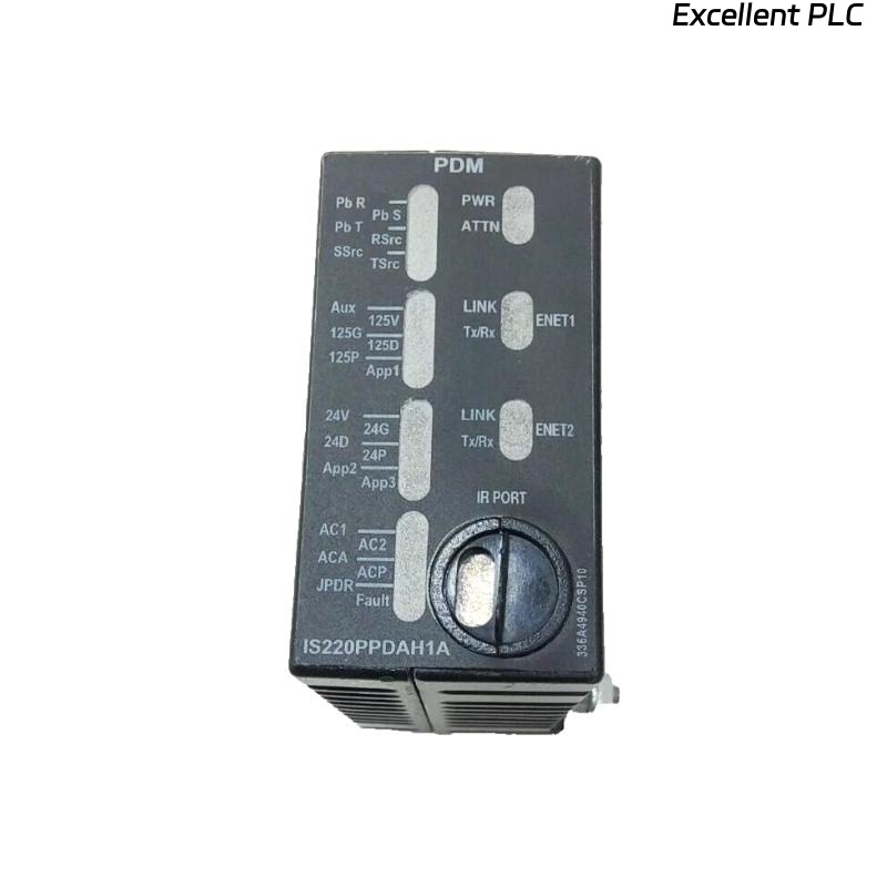 GE IS220PPDAH1A Power Distribution System Feedback I/O Module