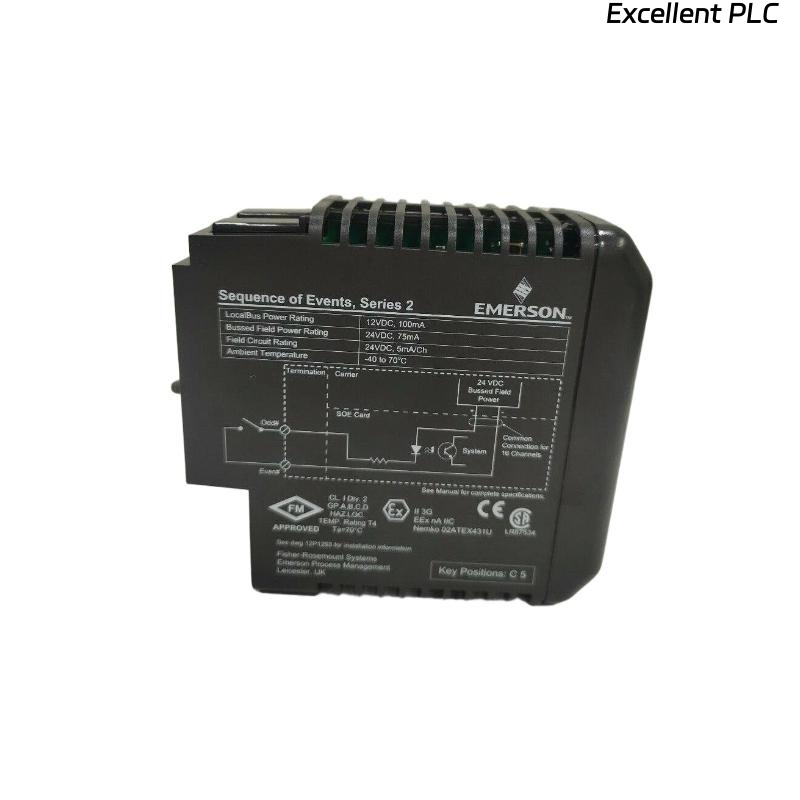 Emerson KJ3211X1-BA1 Redundant Power Supply Module