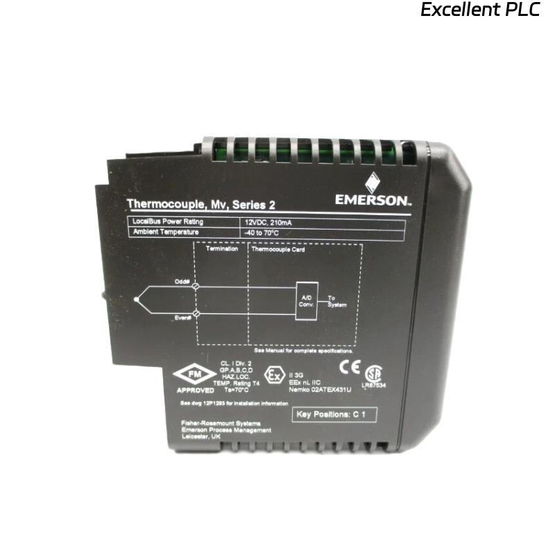 Emerson KJ3224X1-BA1 Thermocouple Module