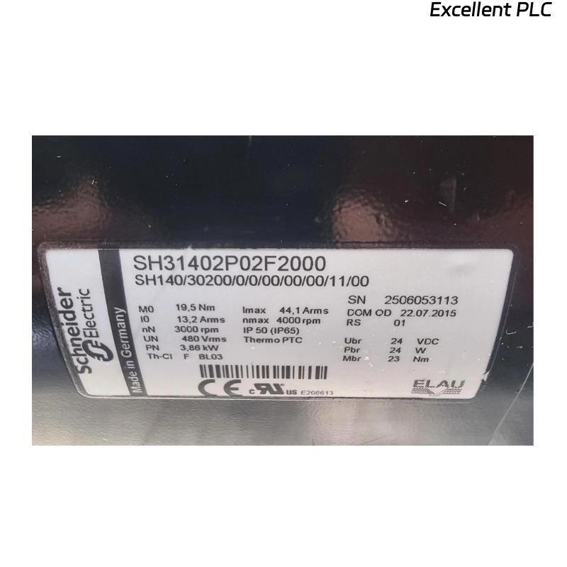 Schneider SH31402P02F2000 Servomotore