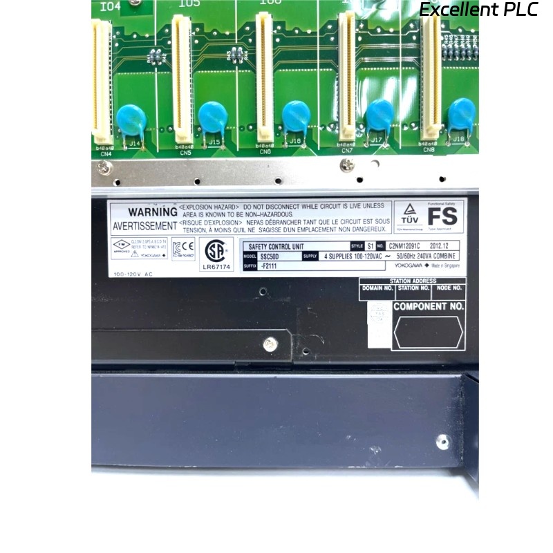 Yokogawa SSC50D-S2111 Duplexed Safety Control Unit